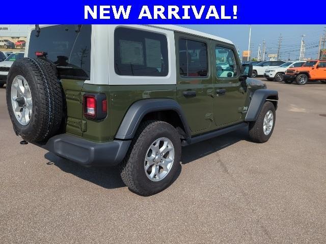 used 2021 Jeep Wrangler Unlimited car, priced at $31,788
