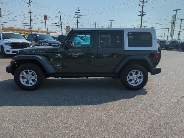 used 2021 Jeep Wrangler Unlimited car, priced at $31,788