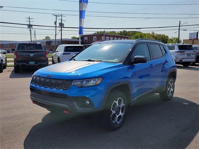 used 2022 Jeep Compass car, priced at $22,777