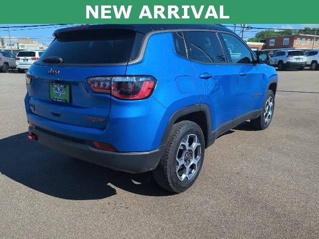 used 2022 Jeep Compass car, priced at $25,626