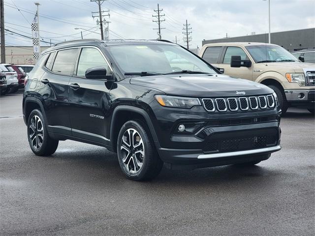 used 2023 Jeep Compass car, priced at $27,401