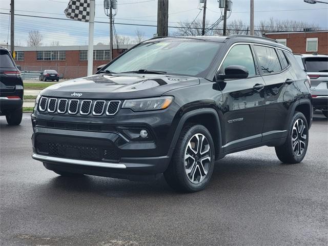 used 2023 Jeep Compass car, priced at $27,401