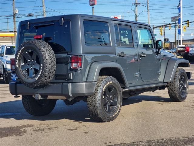 used 2016 Jeep Wrangler Unlimited car, priced at $17,863