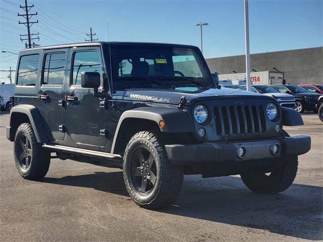 used 2016 Jeep Wrangler Unlimited car, priced at $17,863