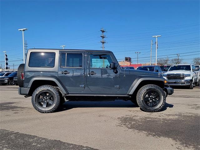 used 2016 Jeep Wrangler Unlimited car, priced at $17,863