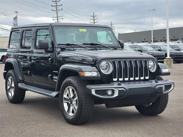 used 2022 Jeep Wrangler Unlimited car, priced at $36,221