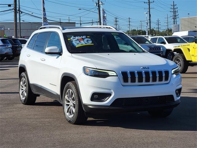 used 2021 Jeep Cherokee car, priced at $21,000