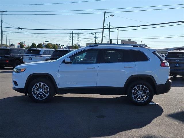 used 2021 Jeep Cherokee car, priced at $21,000