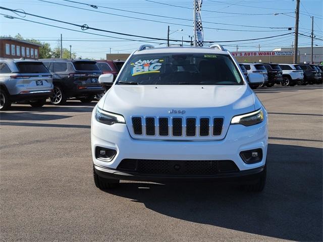 used 2021 Jeep Cherokee car, priced at $21,000