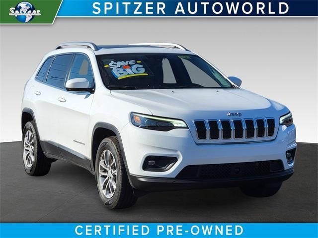 used 2021 Jeep Cherokee car, priced at $21,000