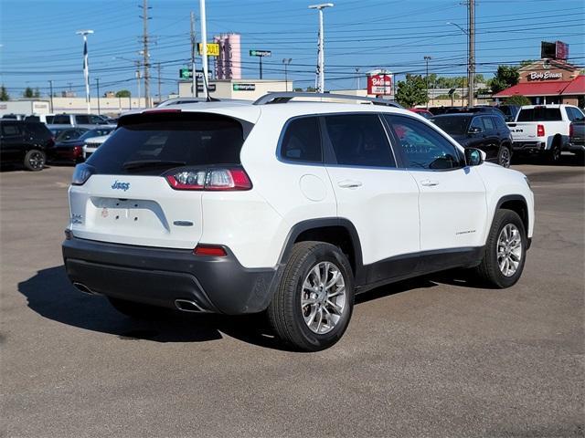 used 2021 Jeep Cherokee car, priced at $21,000