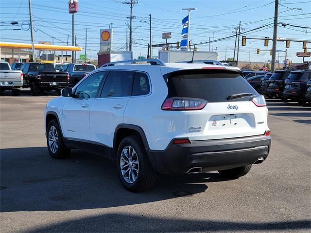 used 2021 Jeep Cherokee car, priced at $21,000