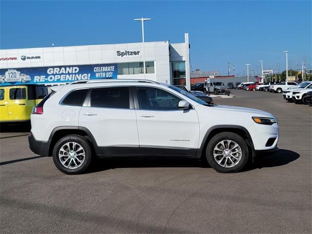 used 2021 Jeep Cherokee car, priced at $21,000