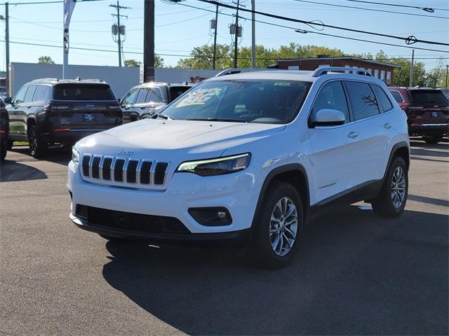 used 2021 Jeep Cherokee car, priced at $21,000