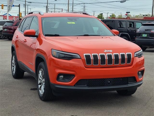 used 2021 Jeep Cherokee car, priced at $22,864