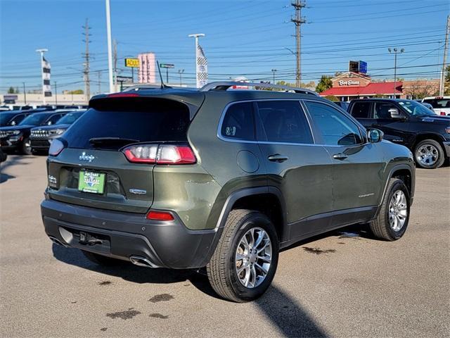 used 2021 Jeep Cherokee car, priced at $21,333