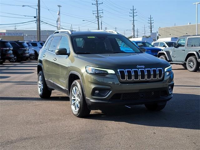 used 2021 Jeep Cherokee car, priced at $21,333