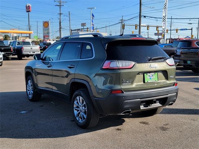 used 2021 Jeep Cherokee car, priced at $21,333