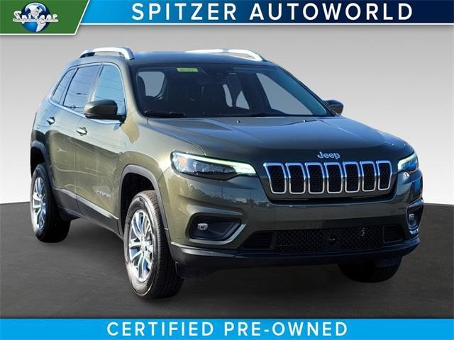 used 2021 Jeep Cherokee car, priced at $21,333