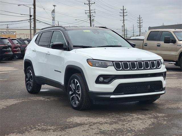 used 2023 Jeep Compass car, priced at $28,333