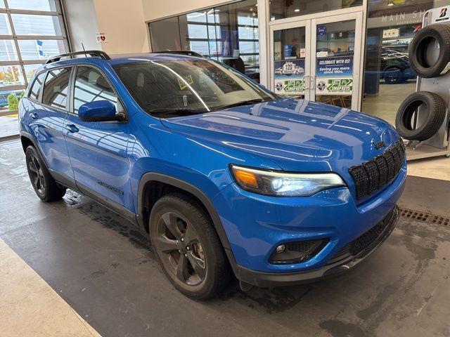 used 2021 Jeep Cherokee car, priced at $21,844