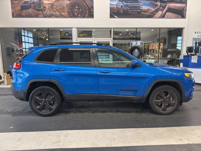 used 2021 Jeep Cherokee car, priced at $21,844