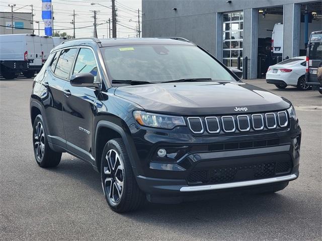 used 2022 Jeep Compass car, priced at $24,368
