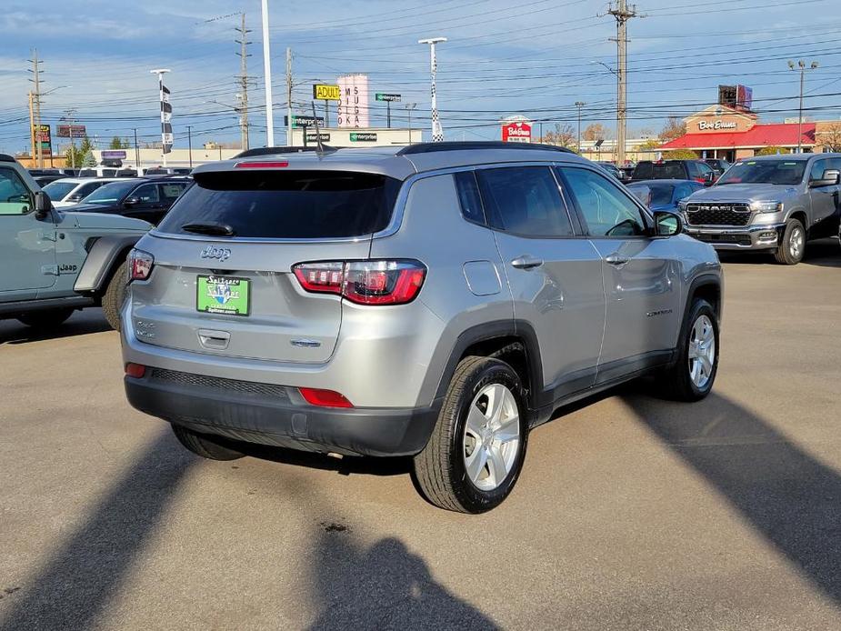 used 2022 Jeep Compass car, priced at $23,555