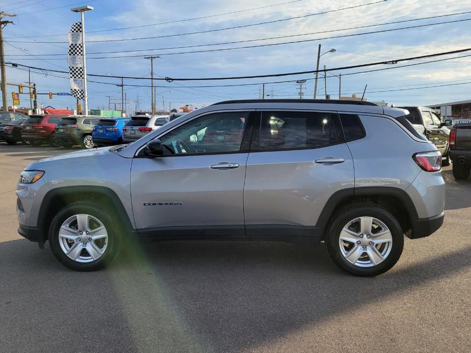 used 2022 Jeep Compass car, priced at $23,555