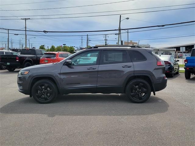used 2020 Jeep Cherokee car, priced at $20,014