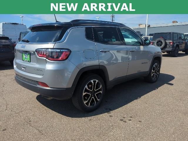 used 2022 Jeep Compass car, priced at $23,742
