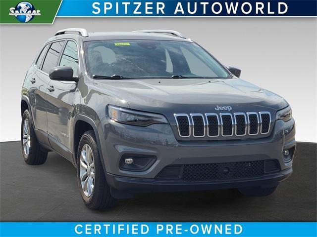 used 2021 Jeep Cherokee car, priced at $23,465