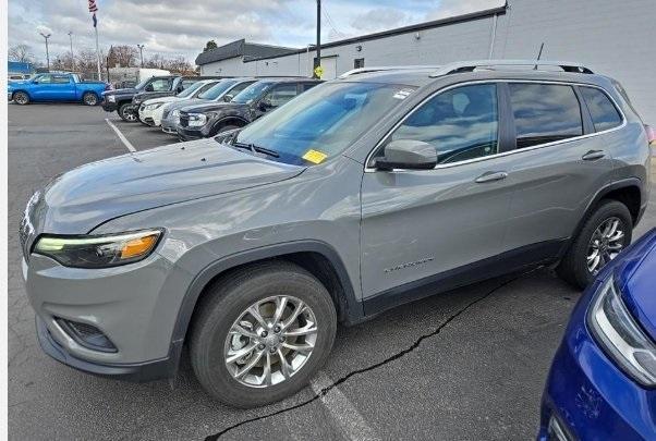 used 2021 Jeep Cherokee car, priced at $25,973