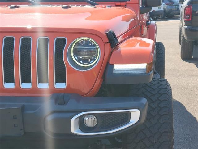 used 2020 Jeep Wrangler Unlimited car, priced at $23,113