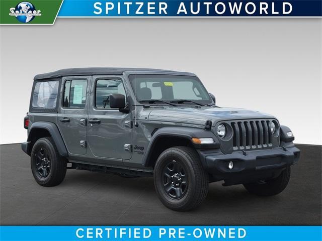used 2021 Jeep Wrangler Unlimited car, priced at $31,429