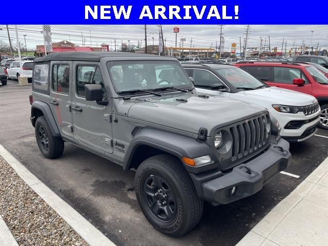 used 2021 Jeep Wrangler Unlimited car, priced at $32,111