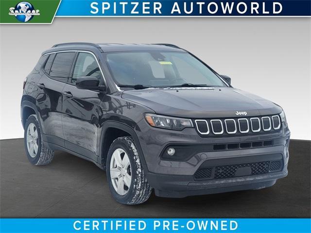 used 2022 Jeep Compass car, priced at $21,555