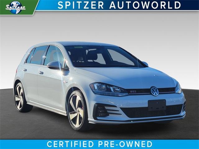 used 2020 Volkswagen Golf GTI car, priced at $20,333