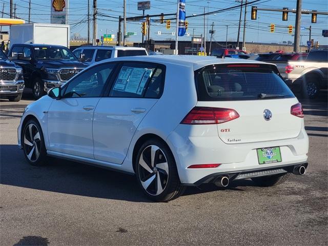 used 2020 Volkswagen Golf GTI car, priced at $20,333