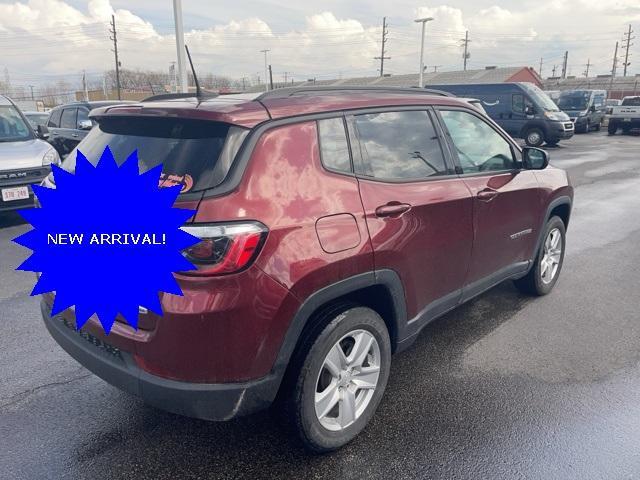 used 2022 Jeep Compass car, priced at $23,777