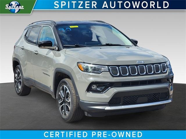 used 2022 Jeep Compass car, priced at $23,871