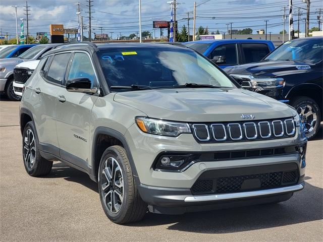used 2022 Jeep Compass car, priced at $23,871