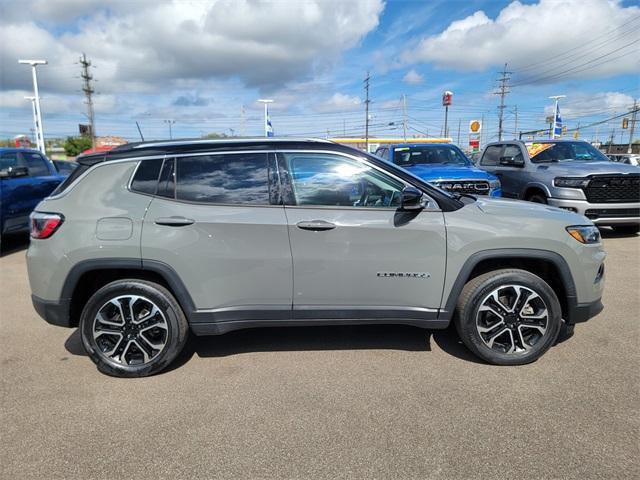 used 2022 Jeep Compass car, priced at $23,871