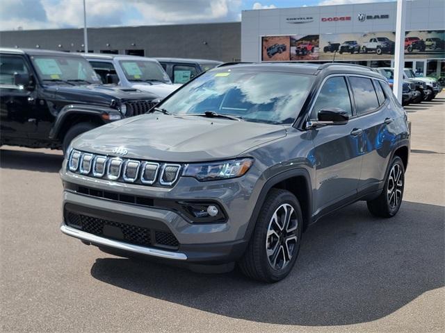 used 2022 Jeep Compass car, priced at $23,871