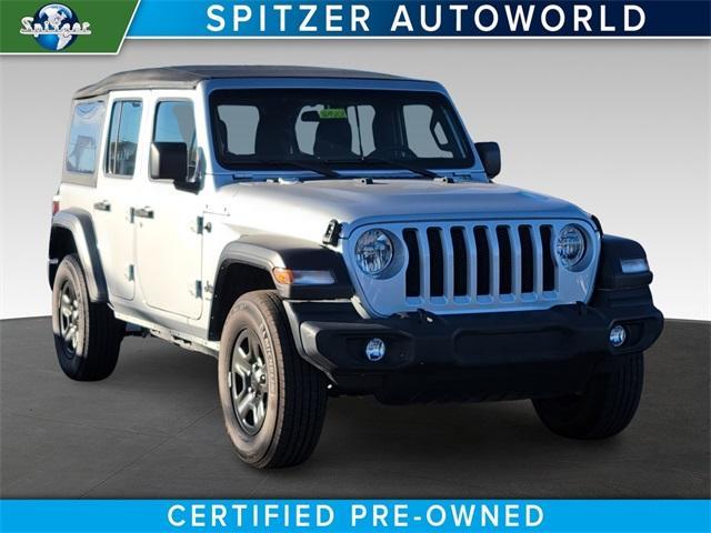 used 2022 Jeep Wrangler Unlimited car, priced at $32,891