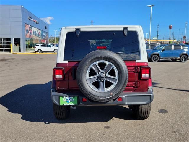 used 2021 Jeep Wrangler Unlimited car, priced at $29,411