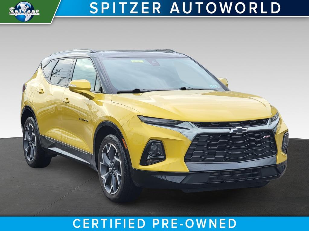 used 2022 Chevrolet Blazer car, priced at $31,222