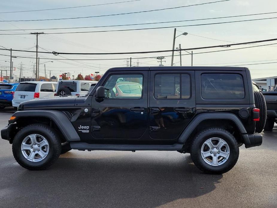 used 2018 Jeep Wrangler Unlimited car, priced at $28,555