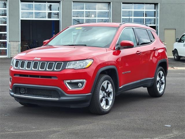 used 2021 Jeep Compass car, priced at $18,677