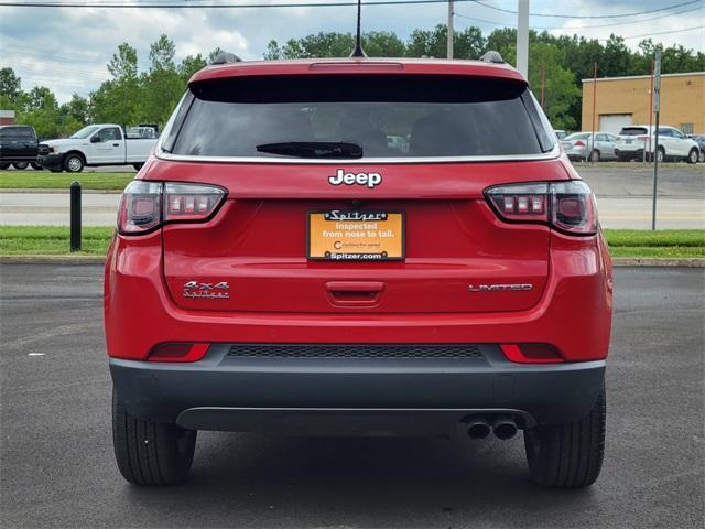 used 2021 Jeep Compass car, priced at $18,677